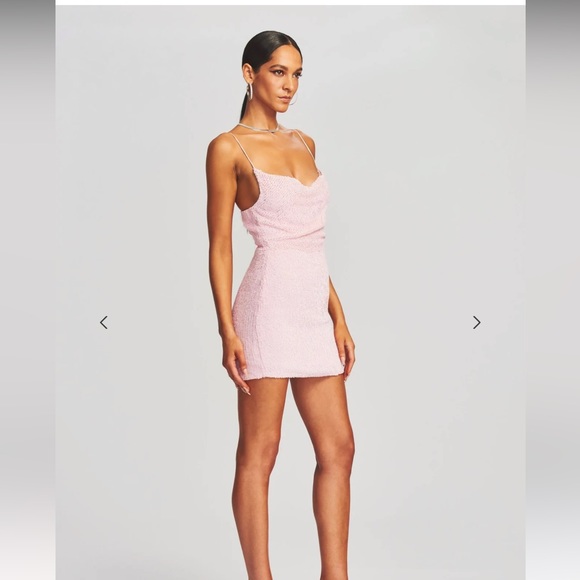 Retrofete Dresses & Skirts - Size: small, (tag on) Jill Sequin Retrofete dress, Color:Pink Marshmellow